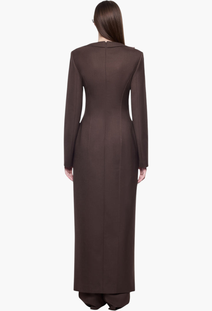 Carmelia Trousers - Minimal straight trousers - GLAM MODA