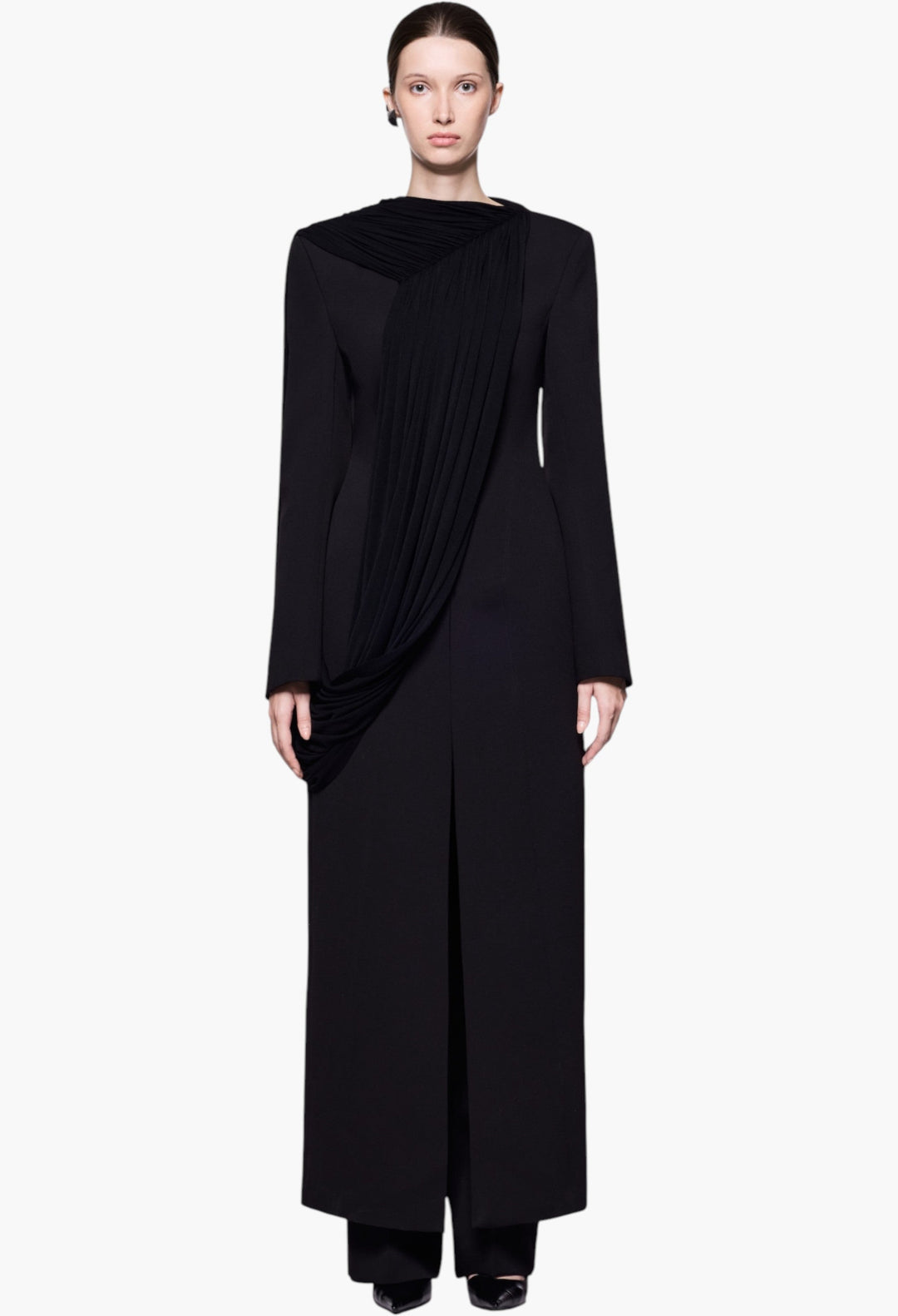 Carmelia Trousers - Minimal straight trousers - GLAM MODA