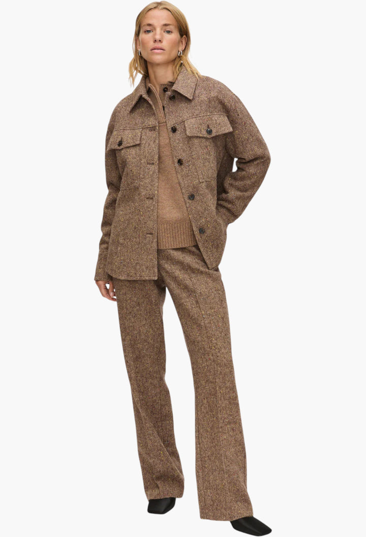 Charlie Wool Overshirt - GLAM MODA