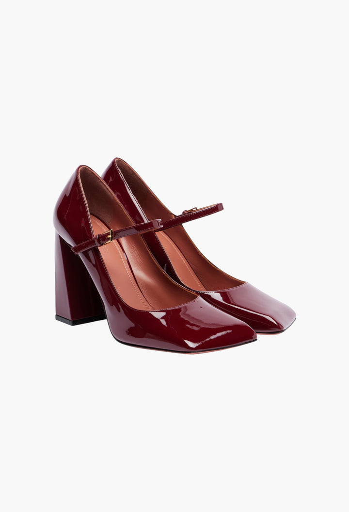 Charlotte 95 Patent Leather Mary Jane Pumps - GLAM MODA