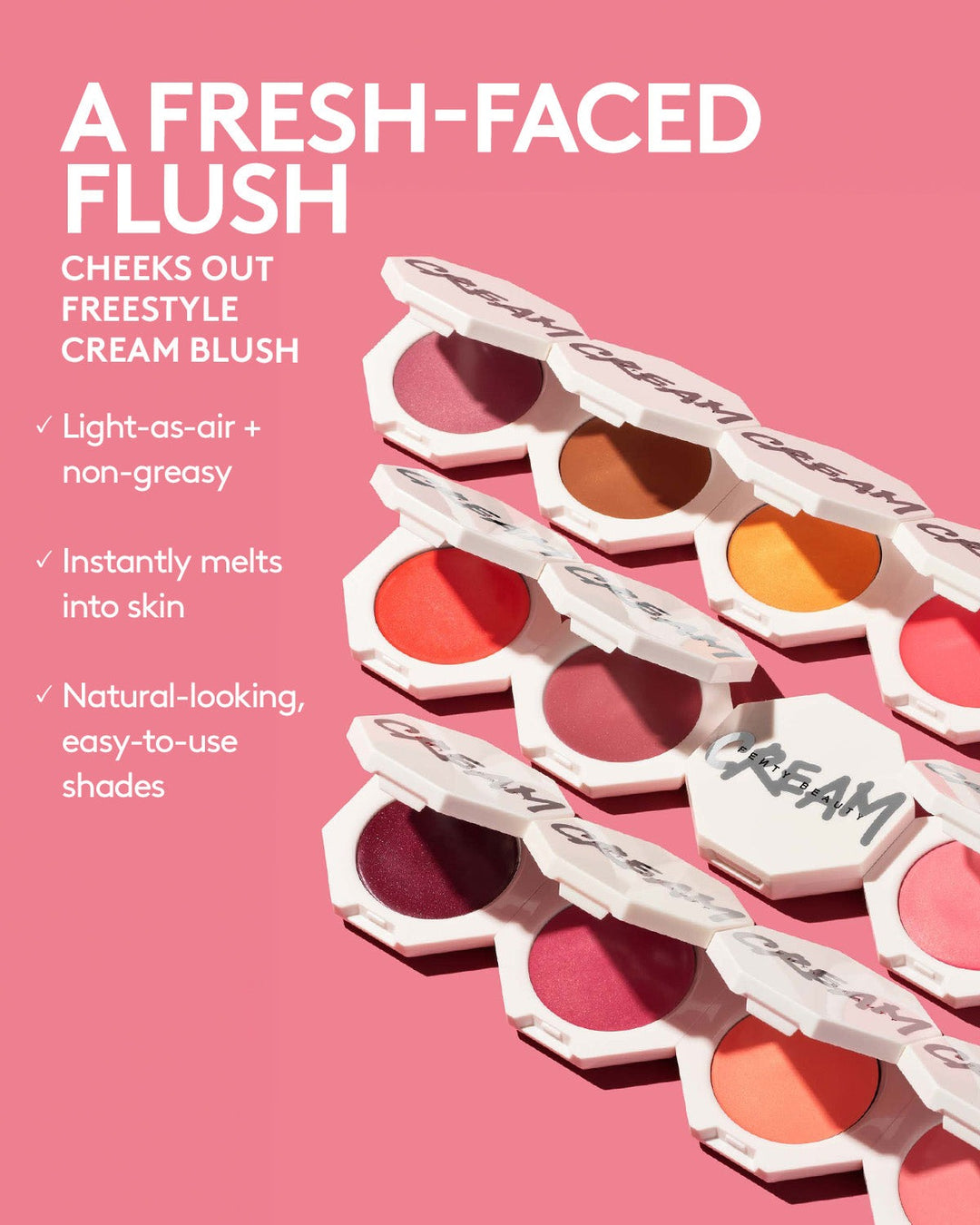 Cheeks Out Freestyle Cream Blush - 3g - GLAM MODA