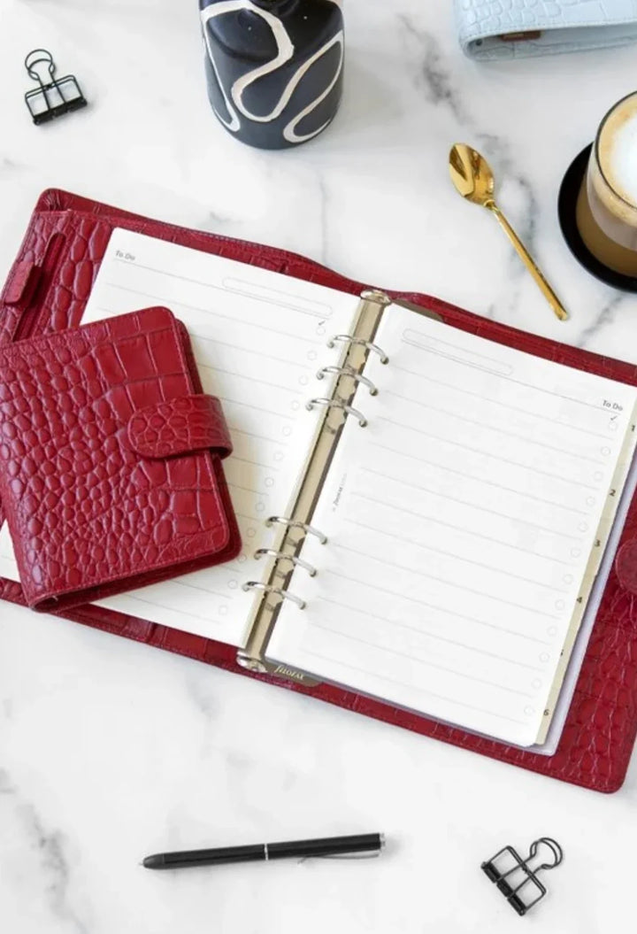 Classic Croc A5 Leather Organizer