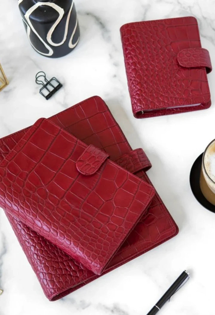 Classic Croc A5 Leather Organizer