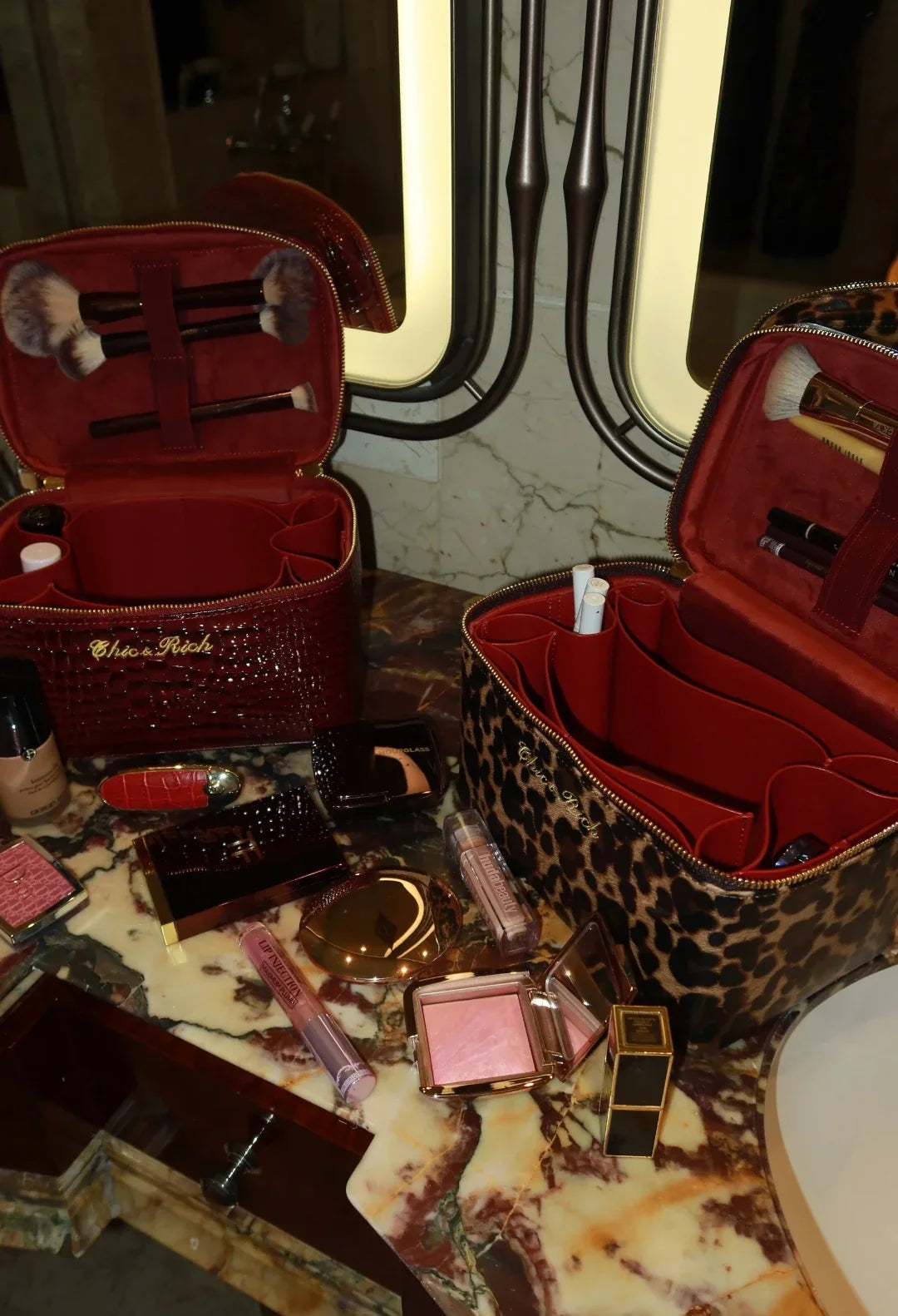 Rich Ritual Vanity Bag – Leopard