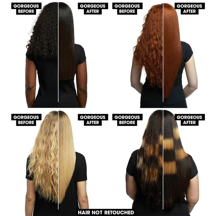 Chronos Max Wide Plate Hair Straightener Black - GLAM MODA
