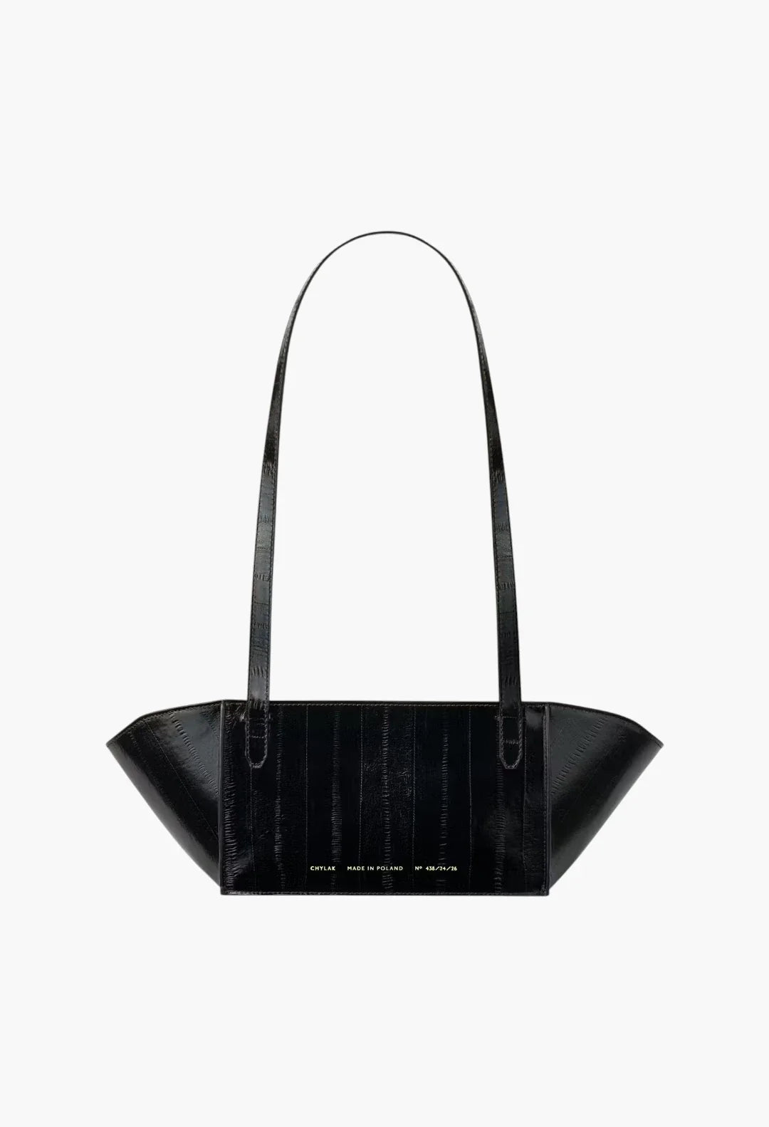 Elongated Shoulder Bag Milky Amber