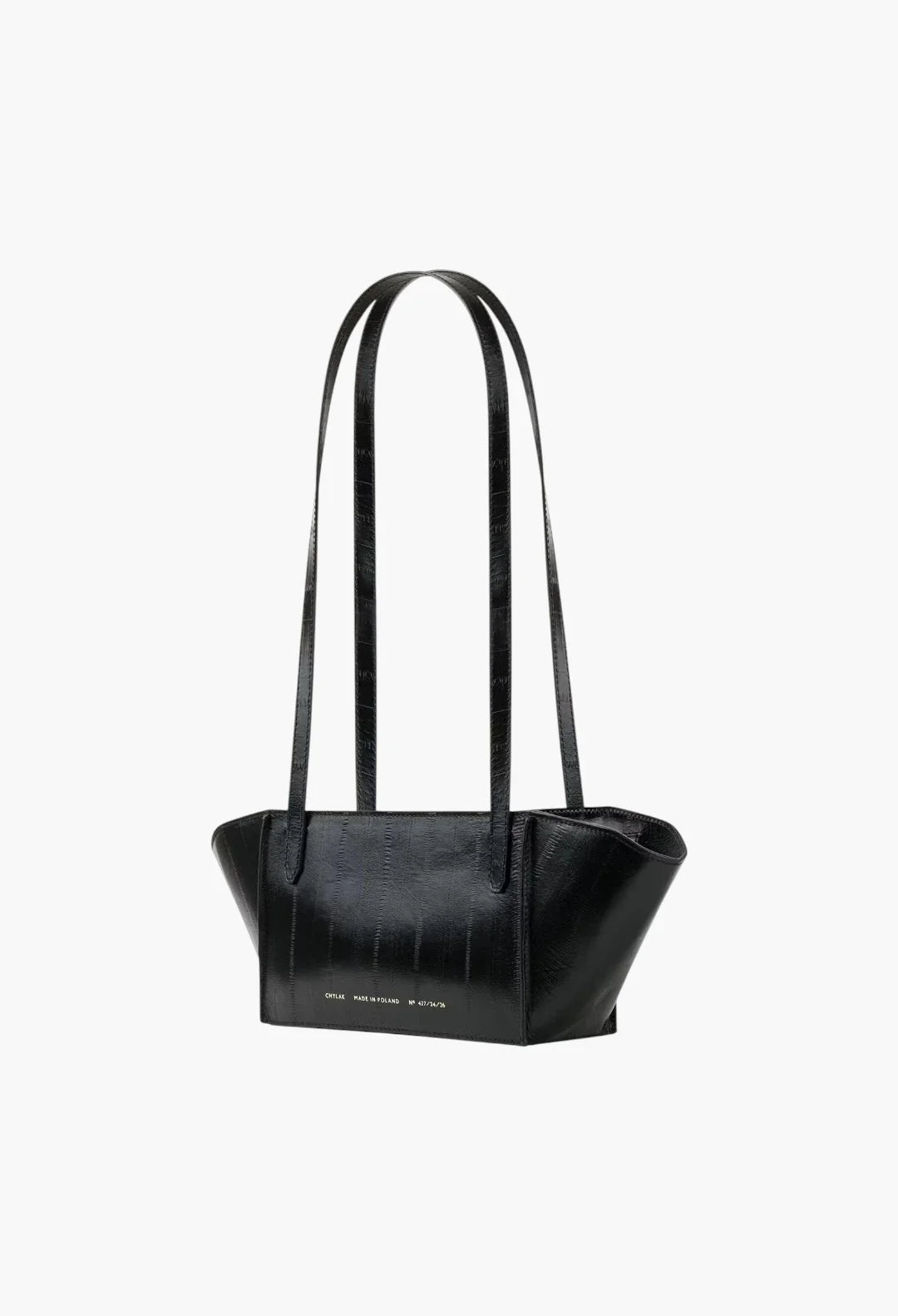 Elongated Shoulder Bag Milky Amber