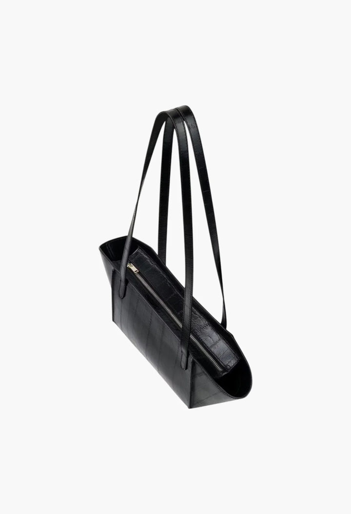 Elongated Shoulder Bag Milky Amber