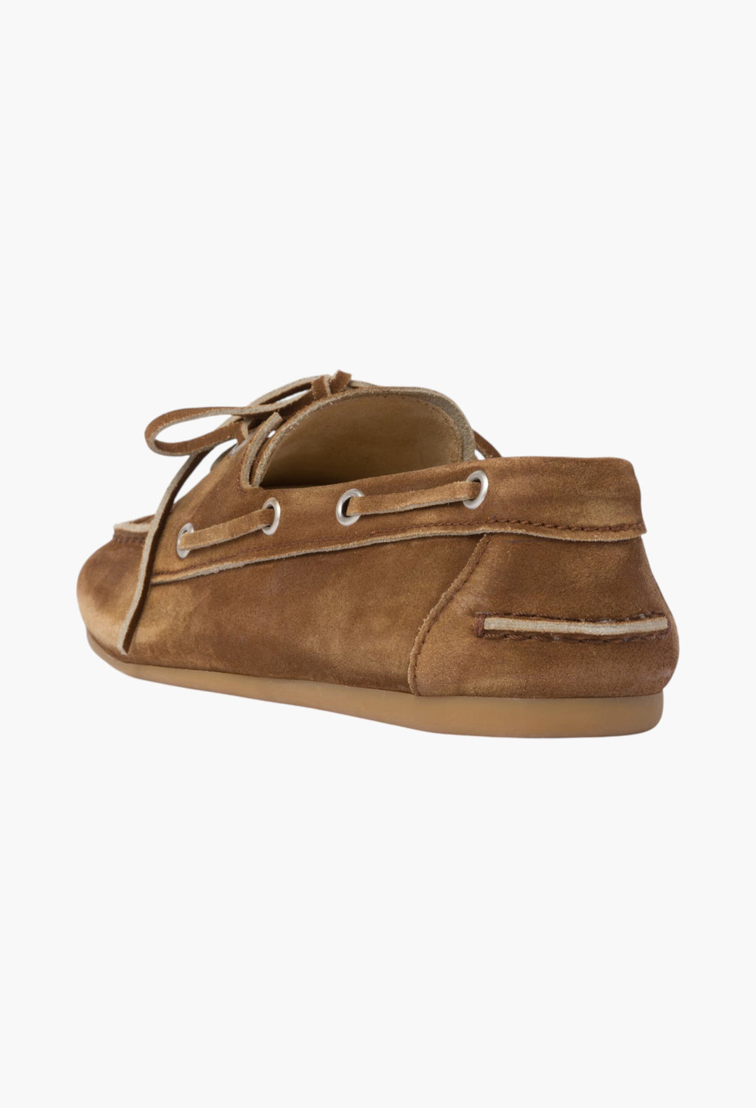 Cinnamon - Faded Unlined Suede Loafers - GLAM MODA
