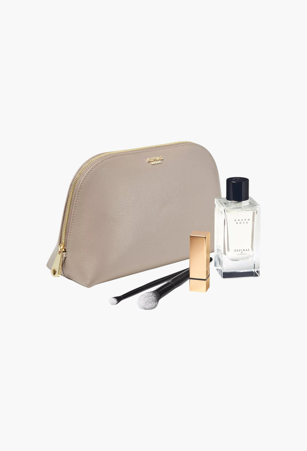 Classic Large Saffiano-Leather Cosmetic Case - GLAM MODA