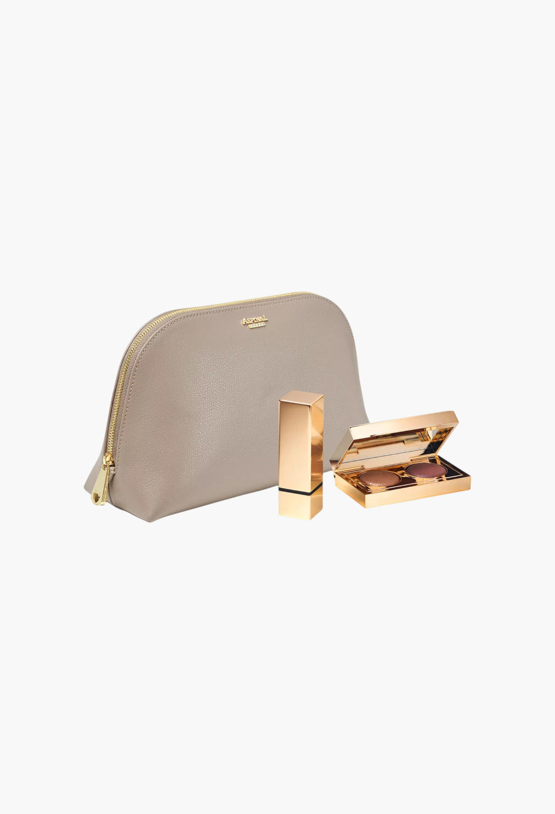 Classic Small Saffiano-Leather Cosmetic Case - GLAM MODA