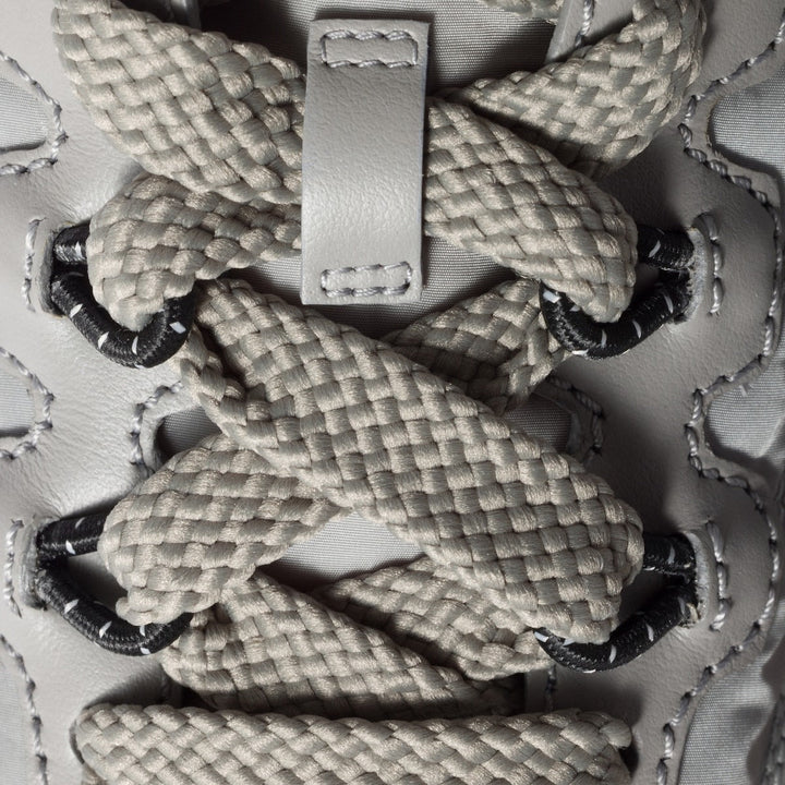 Cloudy Gray - Tyre technical fabric and suede sneakers - GLAM MODA