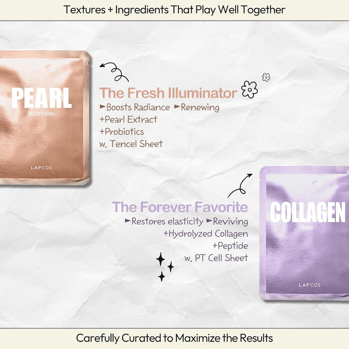 Collagen - Lapcos Sheet Mask - GLAM MODA