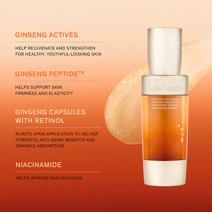 Concentrated Ginseng Rejuvenating Serum - Visibly Firm & Lift - GLAM MODA