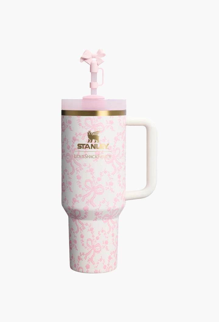 Stanley 1913 x LoveShackFancy Holiday Quencher® H2.0 FlowState™ Tumbler | 40 OZ - GLAM MODA