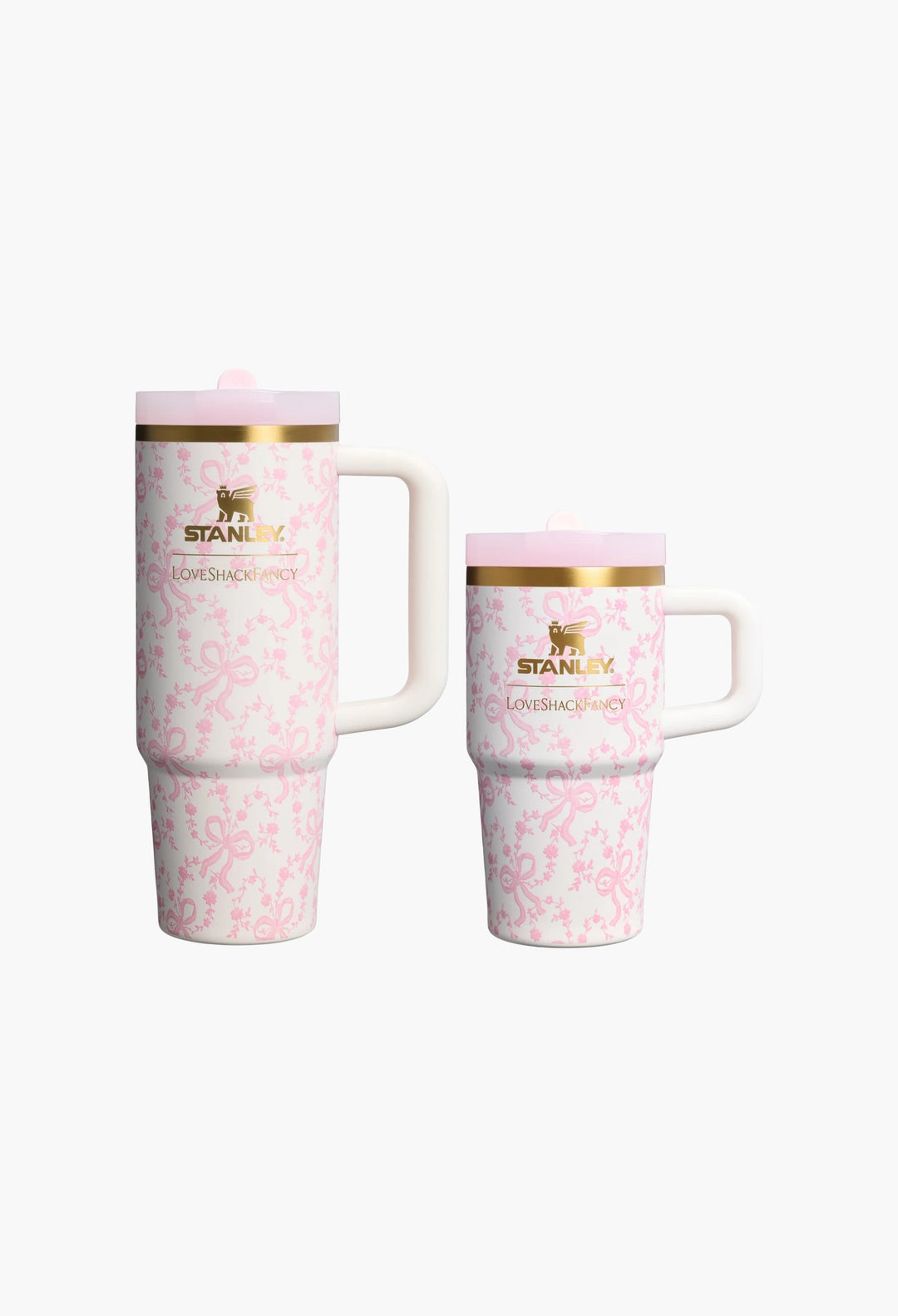 Stanley 1913 x LoveShackFancy Holiday The Quencher® Details ProTour Tumbler Set | 2-pack - GLAM MODA