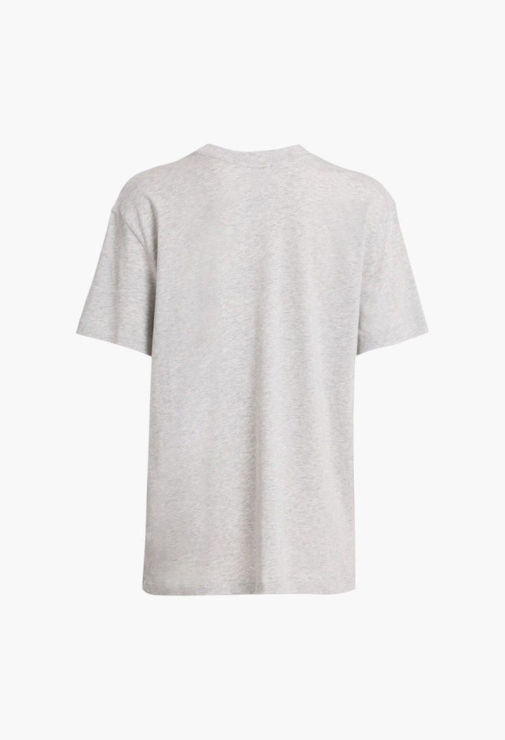 Cotton Blend Boyfriend T-Shirt - GLAM MODA