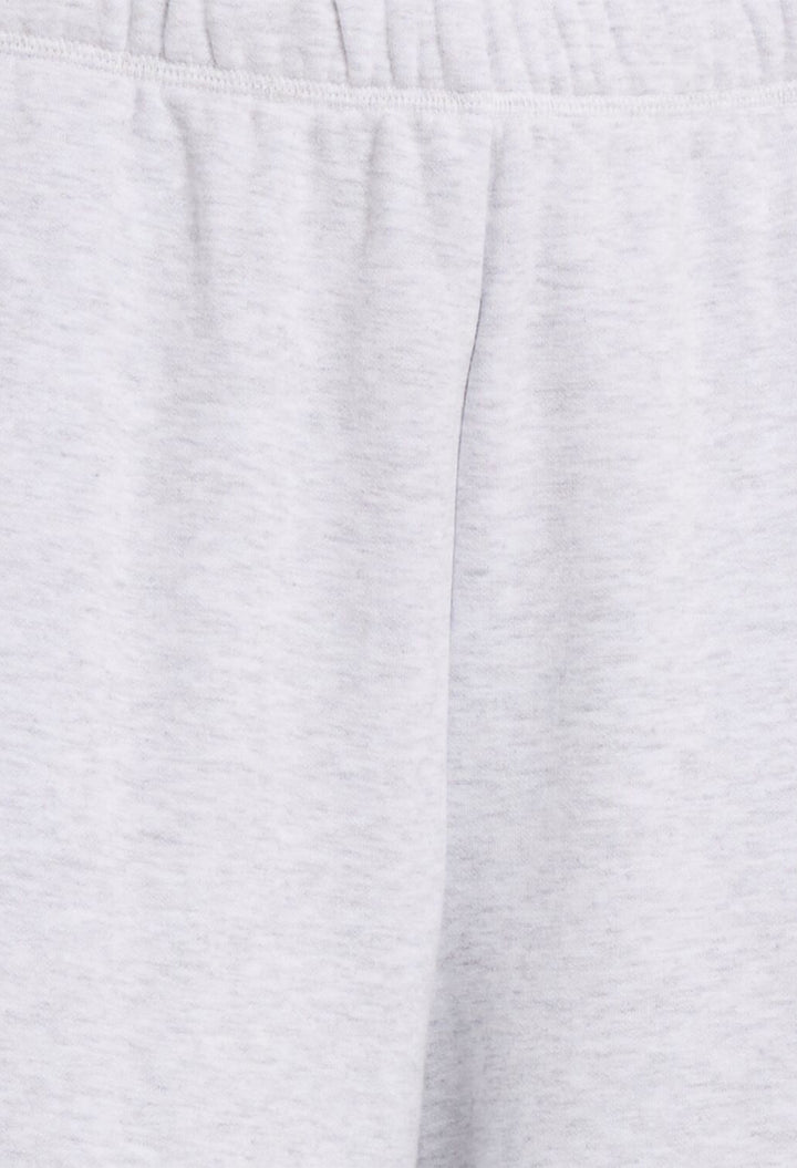 Cotton Blend Classic Straight Sweatpants - GLAM MODA
