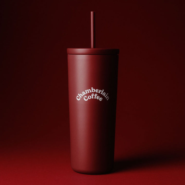 Burgundy Travel Cold Cup - GLAM MODA