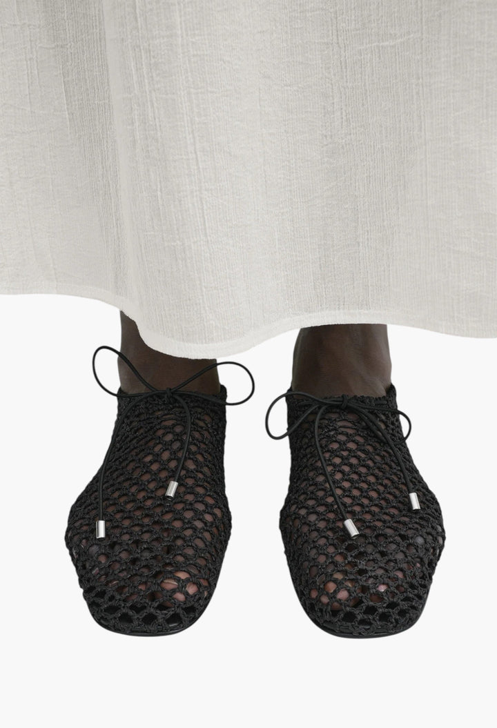 Crochet Ballerinas - GLAM MODA