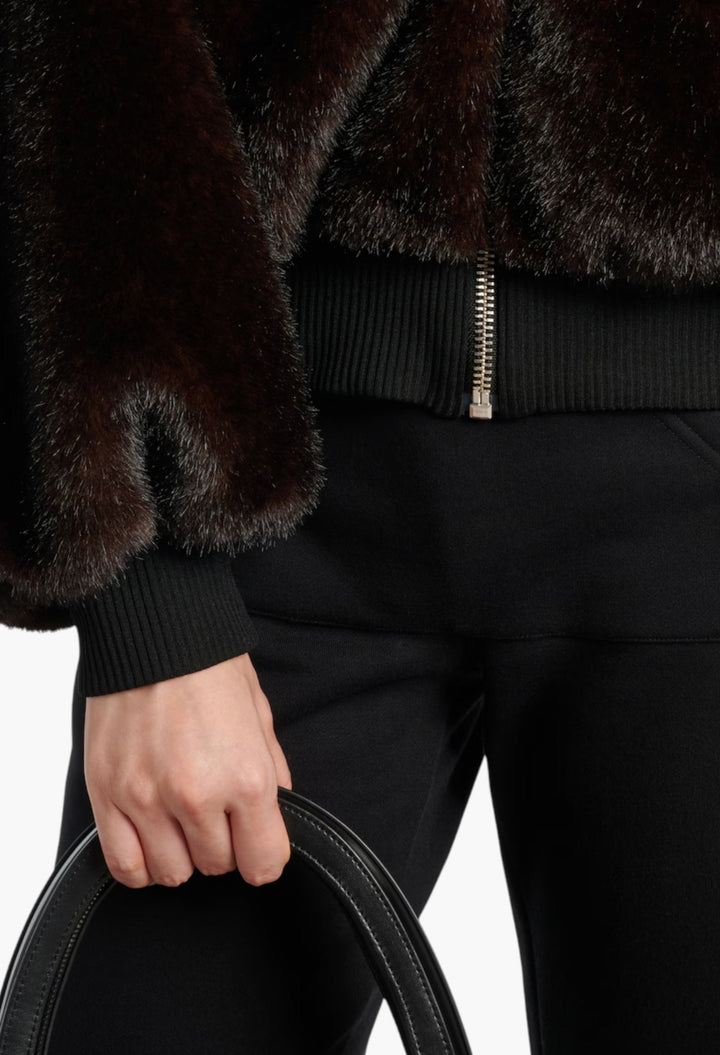 Cropped Bomber Jacket - GLAM MODA