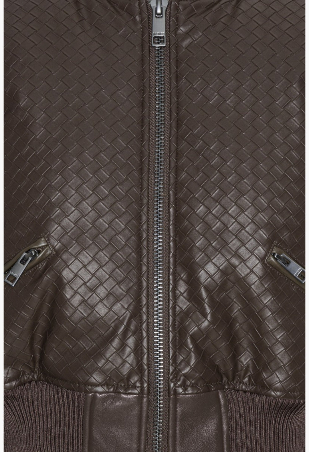 Cropped Puffer Jacket Dark Brown - GLAM MODA