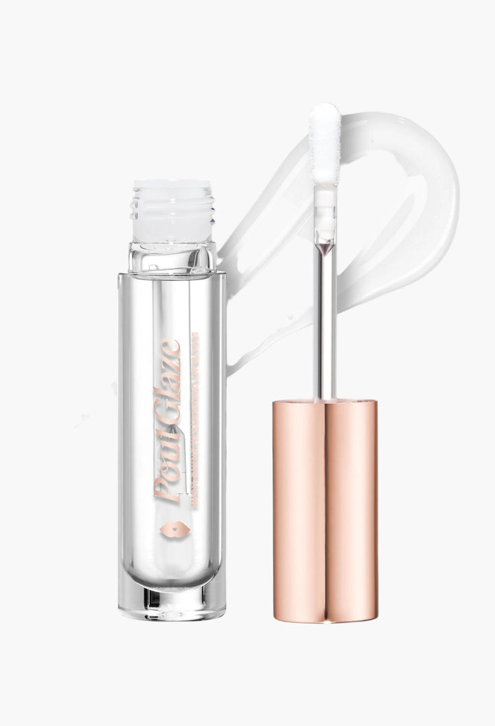 Pout Glaze High-Shine-Hyaluronic Lip Gloss - GLAM MODA