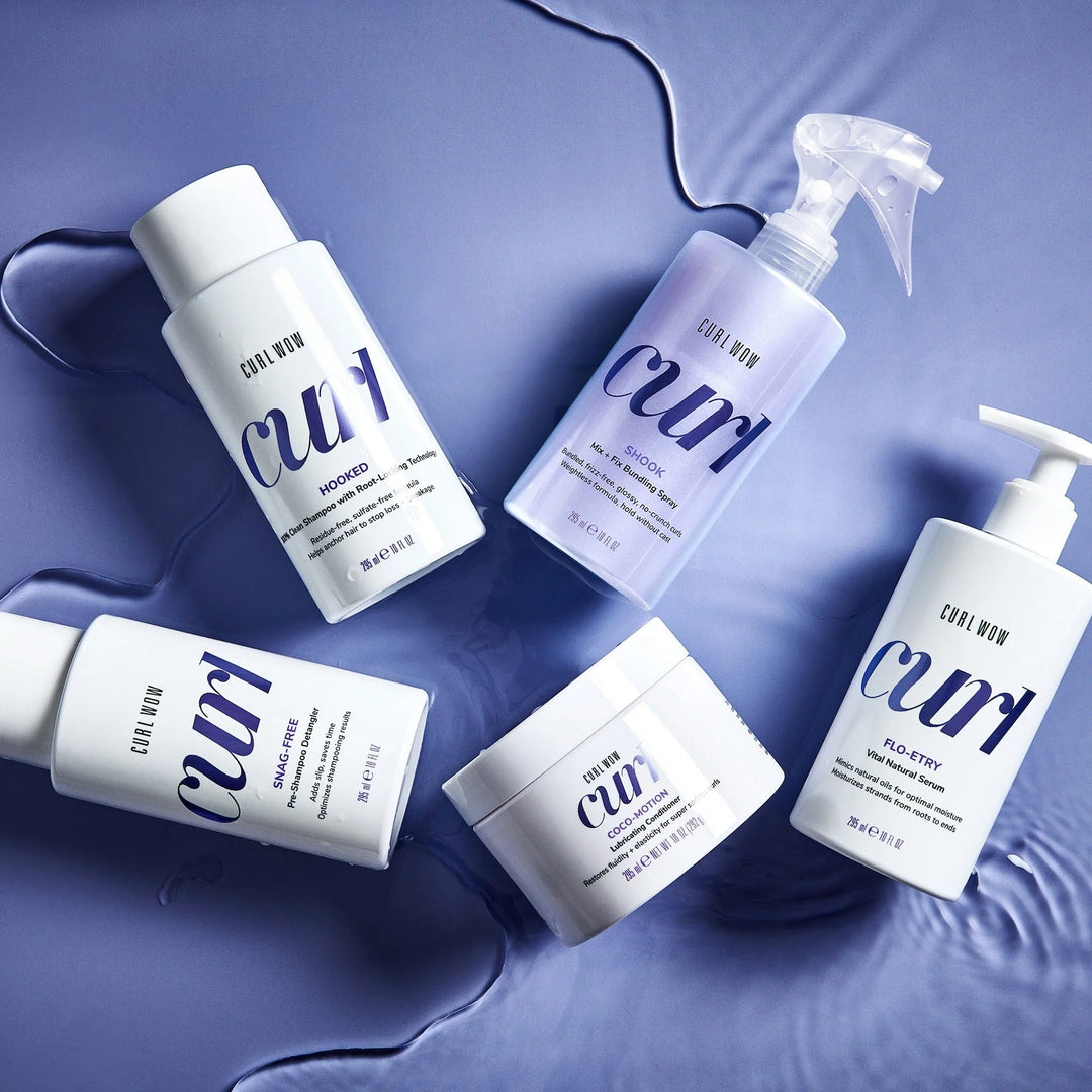 Curl Wow HOOKED 100% Clean Shampoo with Root-Locking Technology 295ml - GLAM MODA