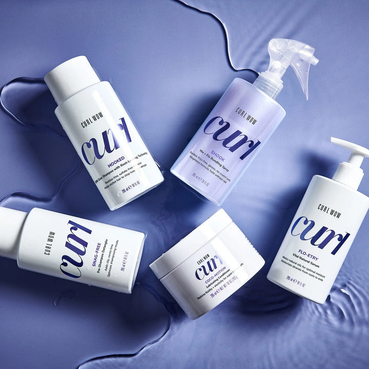 Curl Wow HOOKED 100% Clean Shampoo with Root-Locking Technology 295ml - GLAM MODA