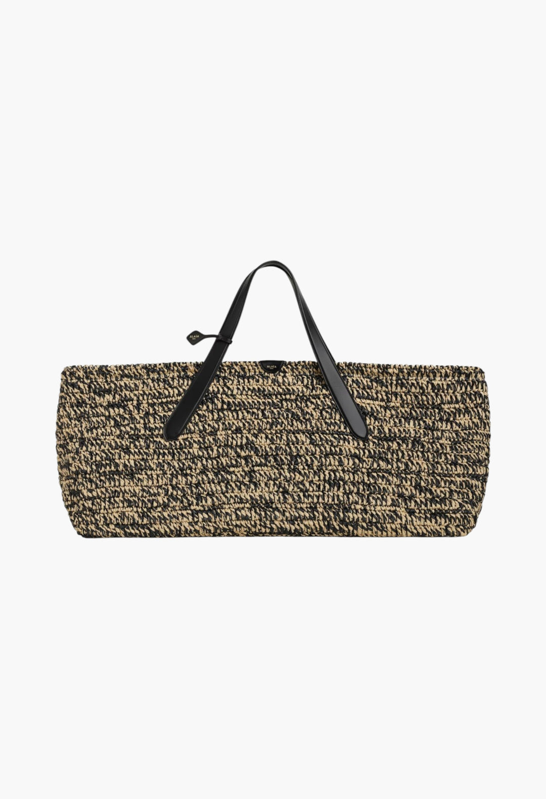 Le Panier East West Large In Raffia - GLAM MODA