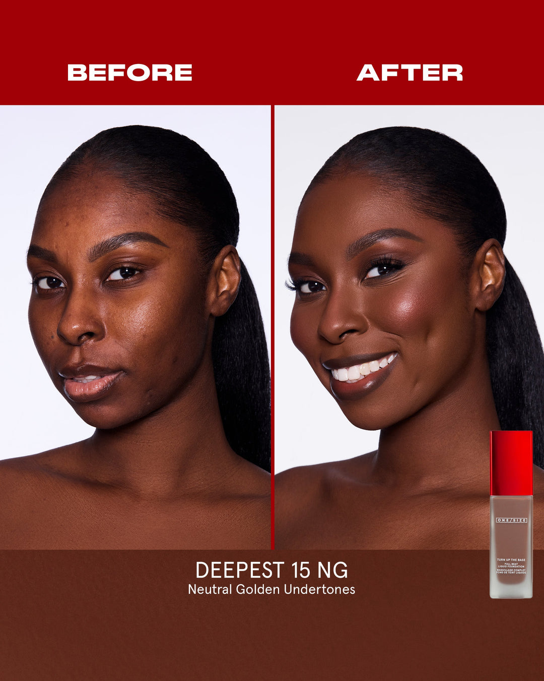 ONE/SIZE TURN UP THE BASE Full Beat Liquid Foundation
