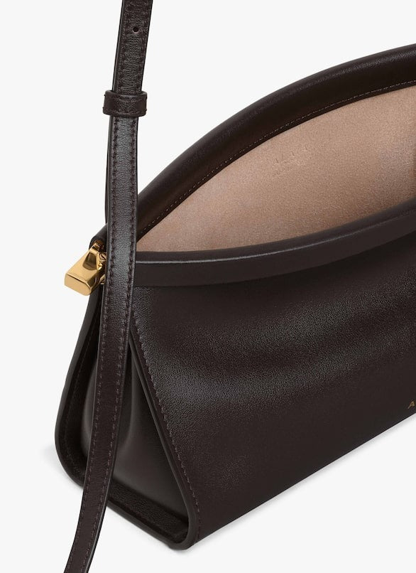 Le Click East West Small Bag In Leather - GLAM MODA