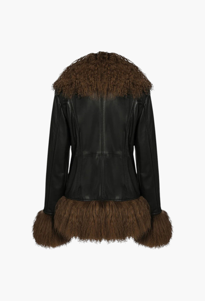 Dorothy Leather Coat - GLAM MODA