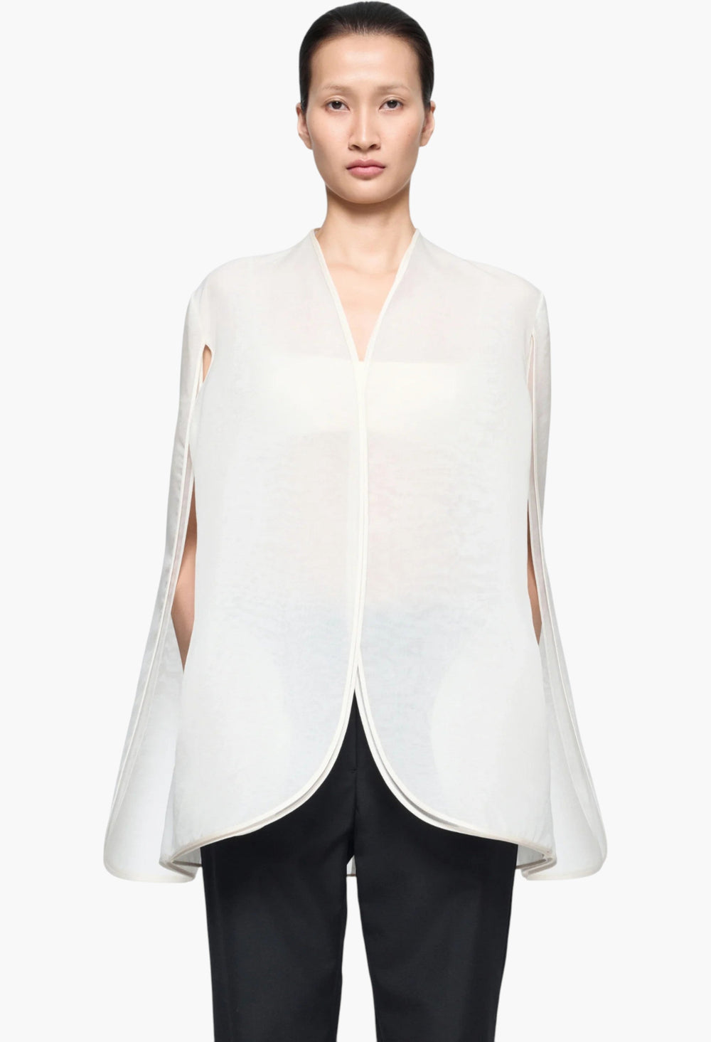 Dover Jacket in Organza Silk - GLAM MODA