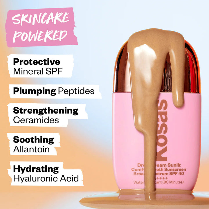DreamBeam Sunlit Comfy Smooth Sunscreen Broad Spectrum SPF 40 - GLAM MODA