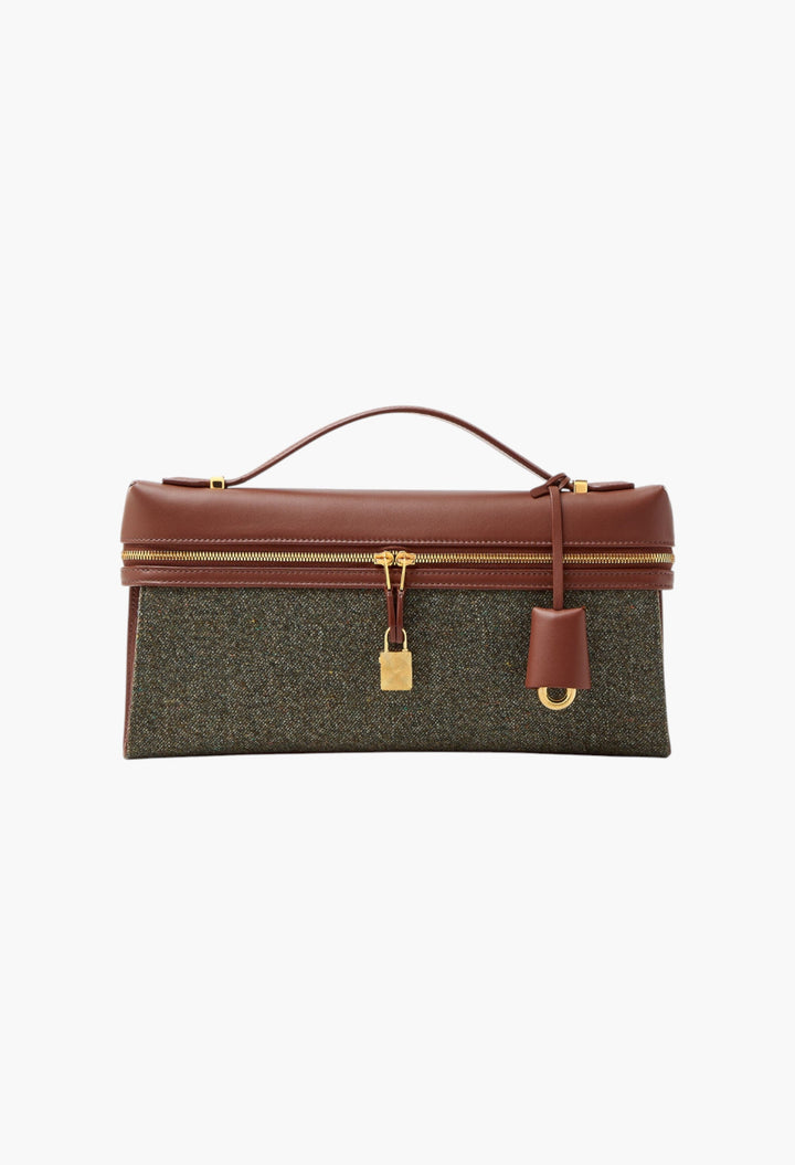 Extra Clutch L29 - Cashmere, Virgin Wool, Silk - GLAM MODA
