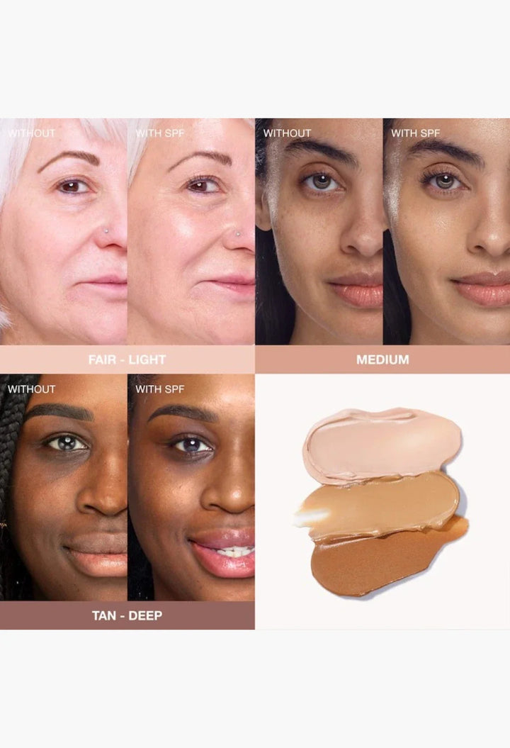 Mineral Sun Glow Broad Spectrum Sunscreen SPF 43 PA +++ with Peptides and Vitamin C