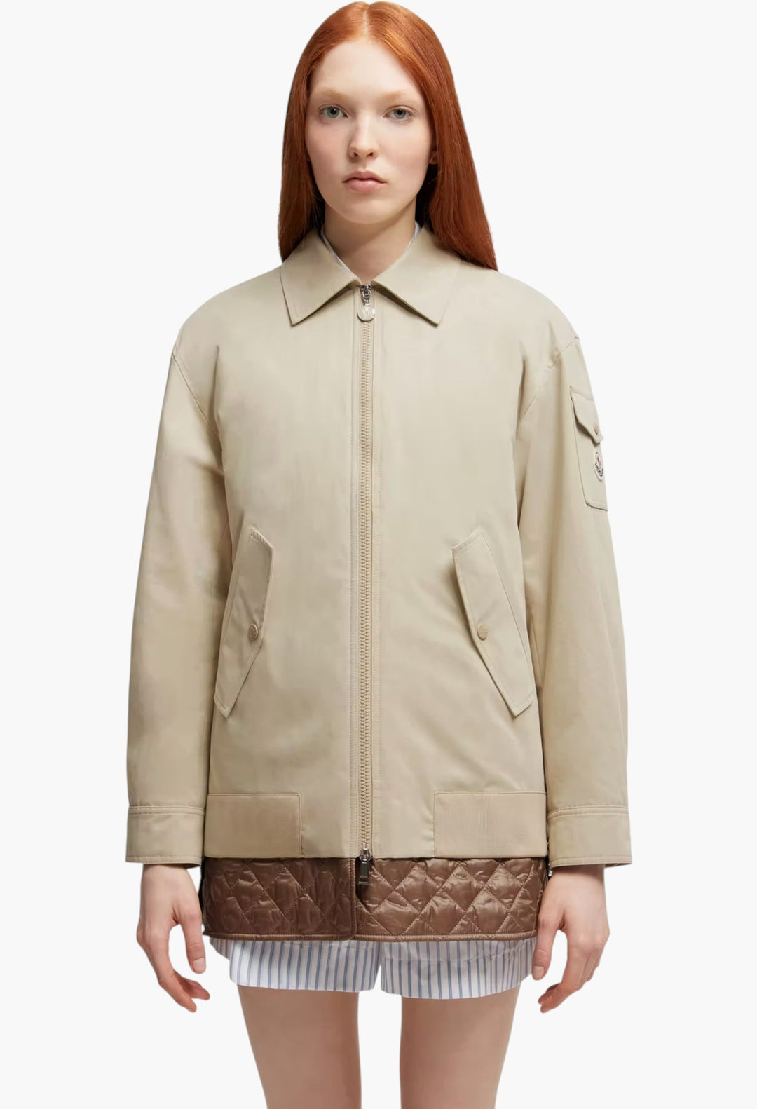 Felci Padded Shirt Jacket - GLAM MODA