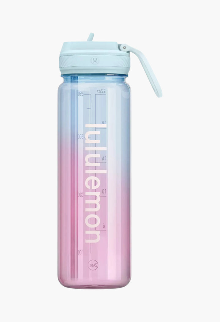 回溯生命透明瓶 24oz 吸管蓋