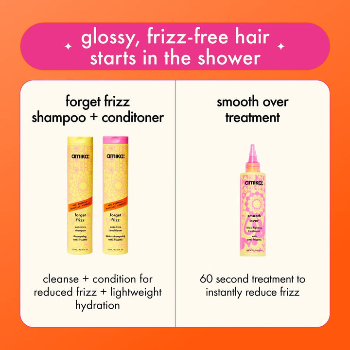 Forget Frizz Anti-Frizz Shampoo 275ml - GLAM MODA