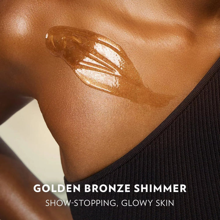Vaseline Glazed & Glisten Vanilla Cocoa Shimmering Gel Body Oil - Golden Hour Glow - 6.8 fl oz - GLAM MODA