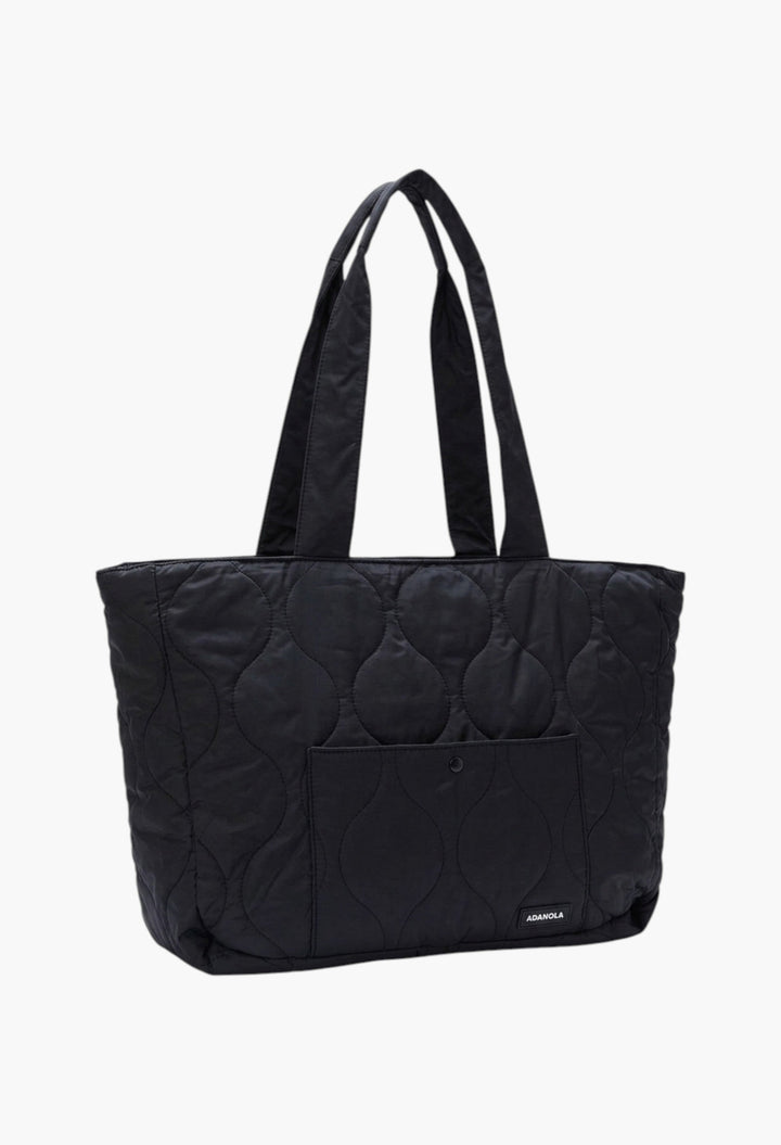 Quilted Nylon Tote Bag - Core - GLAM MODA