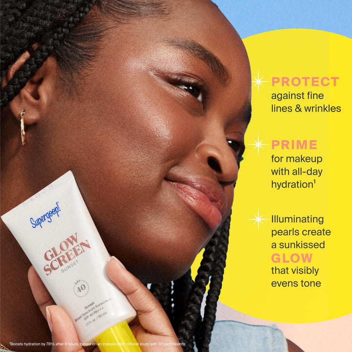 Glowscreen Sunscreen SPF 30 with Hyaluronic Acid + Niacinamide - GLAM MODA