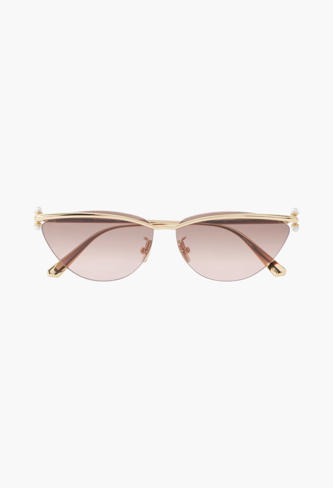 Diortribales B2U Cat-Eye Gold-Tone Sunglasses - GLAM MODA