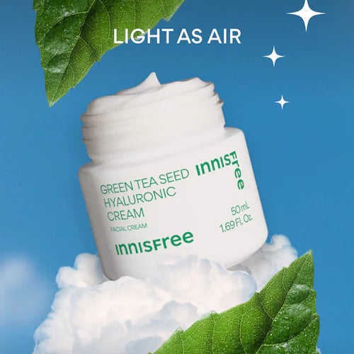 Green Tea Seed Hyaluronic Acid Hydrating Cream - GLAM MODA