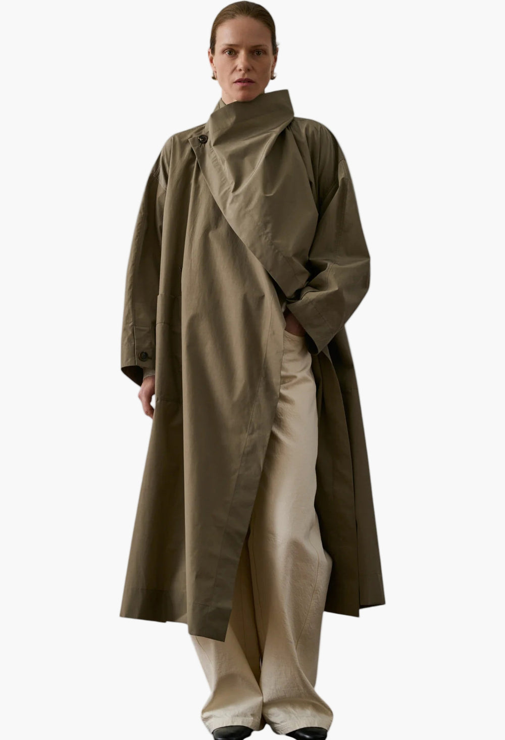 Grey - Albatros Trench - GLAM MODA