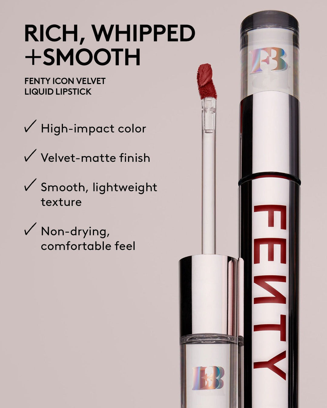 H.B.I.C 2 - Icon Velvet Liquid Lipstick - GLAM MODA