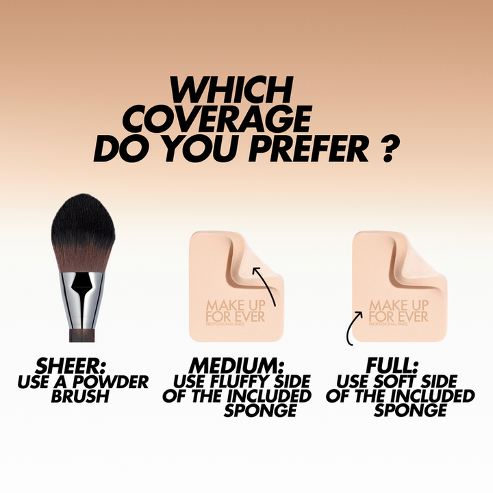 HD Skin Powder Foundation - Matte Compact - GLAM MODA