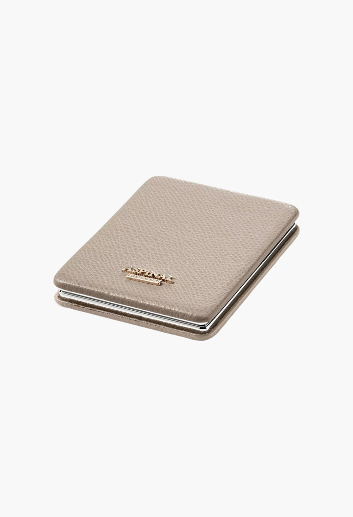Elegant Compact Mirror - Leather Case Mirror - GLAM MODA