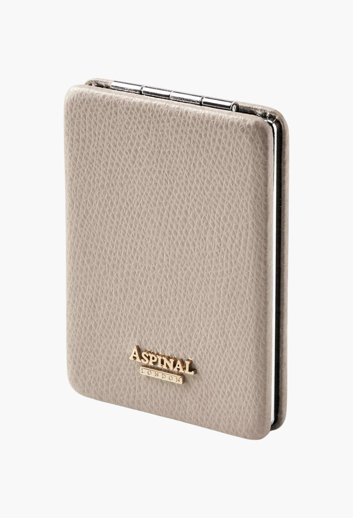 Elegant Compact Mirror - Leather Case Mirror - GLAM MODA